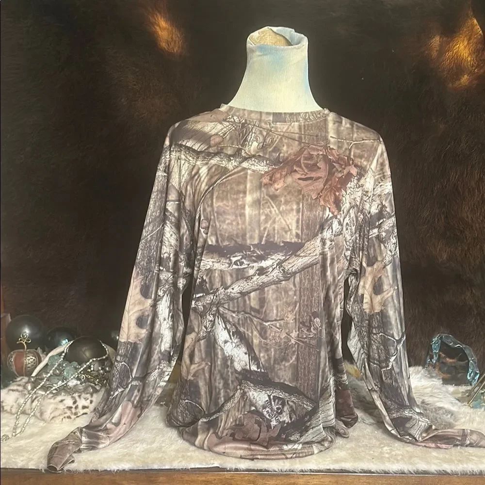 Infinity Camouflage Long Sleeve Shirt   (5165)